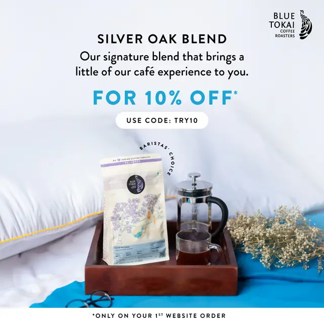 Blue Tokai Coffee Roasters image ad