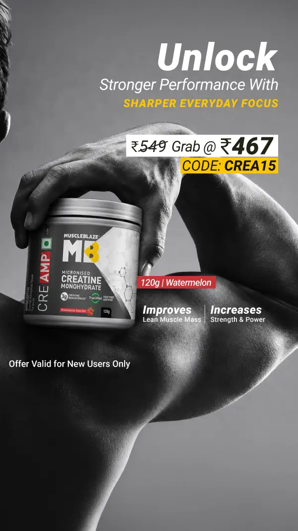 MuscleBlaze image ad
