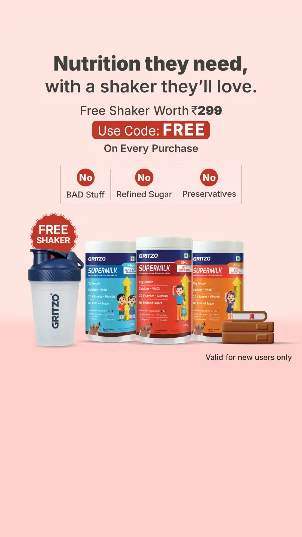 Gritzo - Personalized Nutrition For Your Child image ad