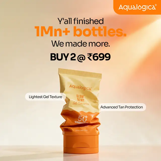 Aqualogica image ad