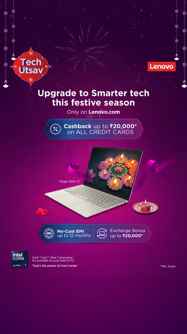 Lenovo India image ad