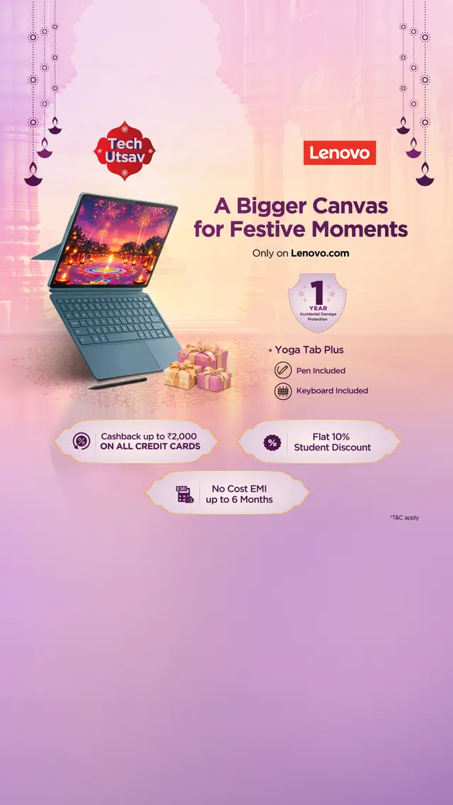 Lenovo India image ad
