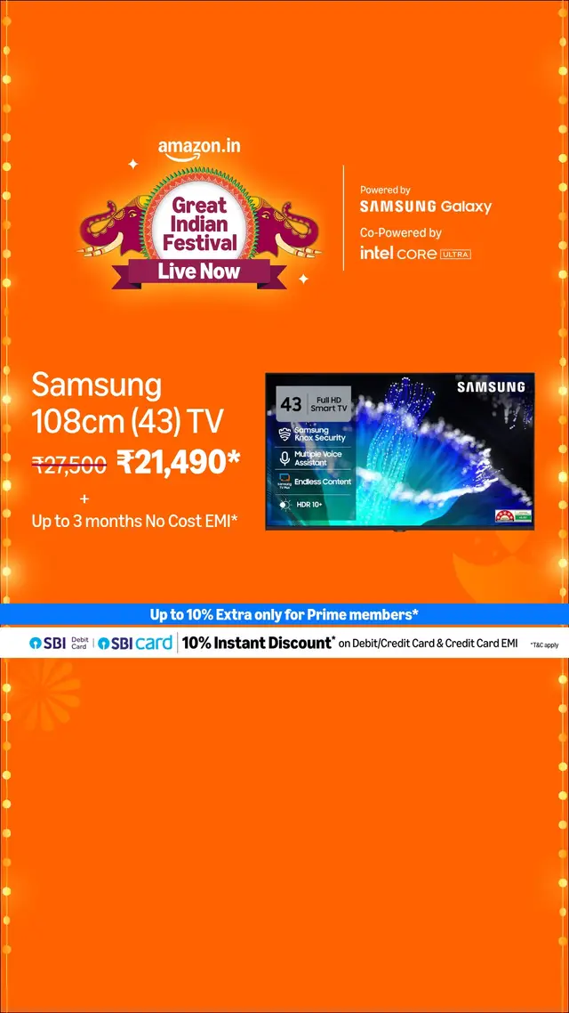 Amazon India image ad