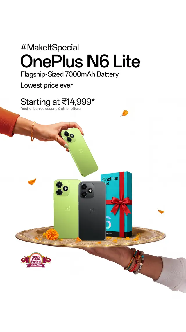 OnePlus image ad