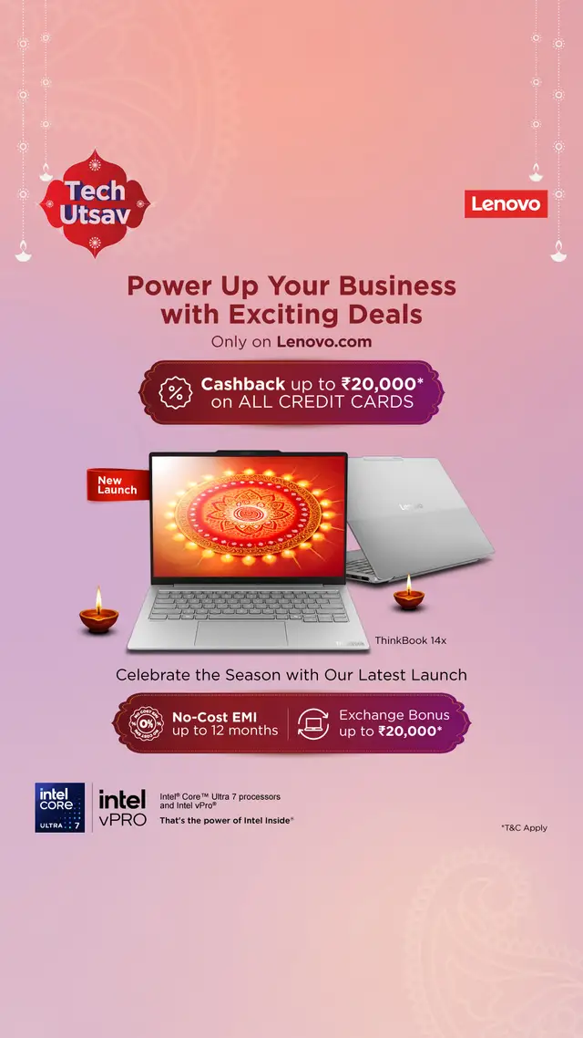 Lenovo India image ad