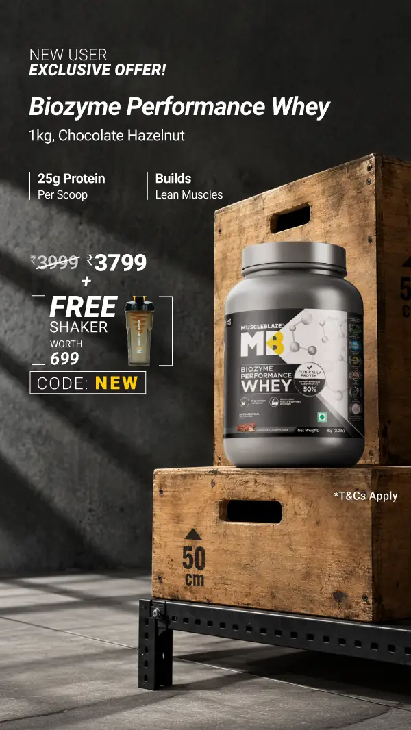 MuscleBlaze image ad