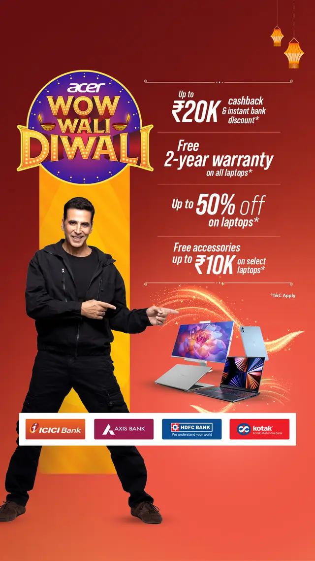 Acer India image ad