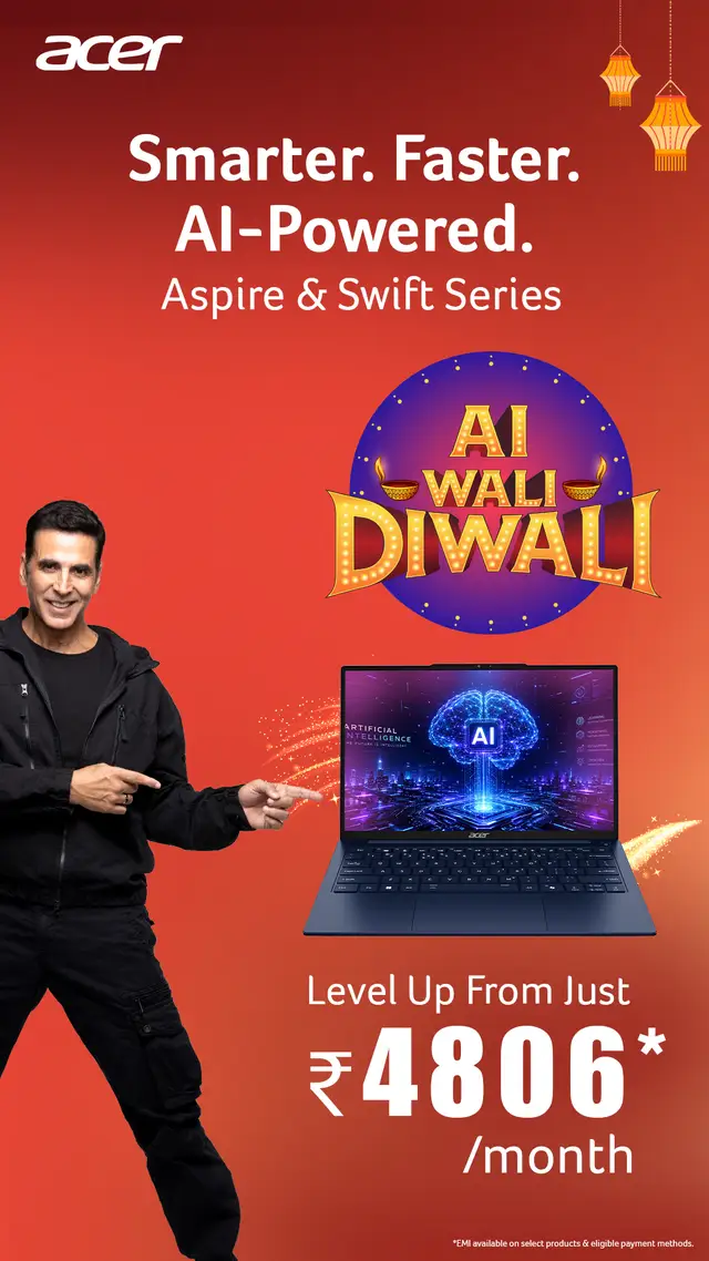 Acer India image ad