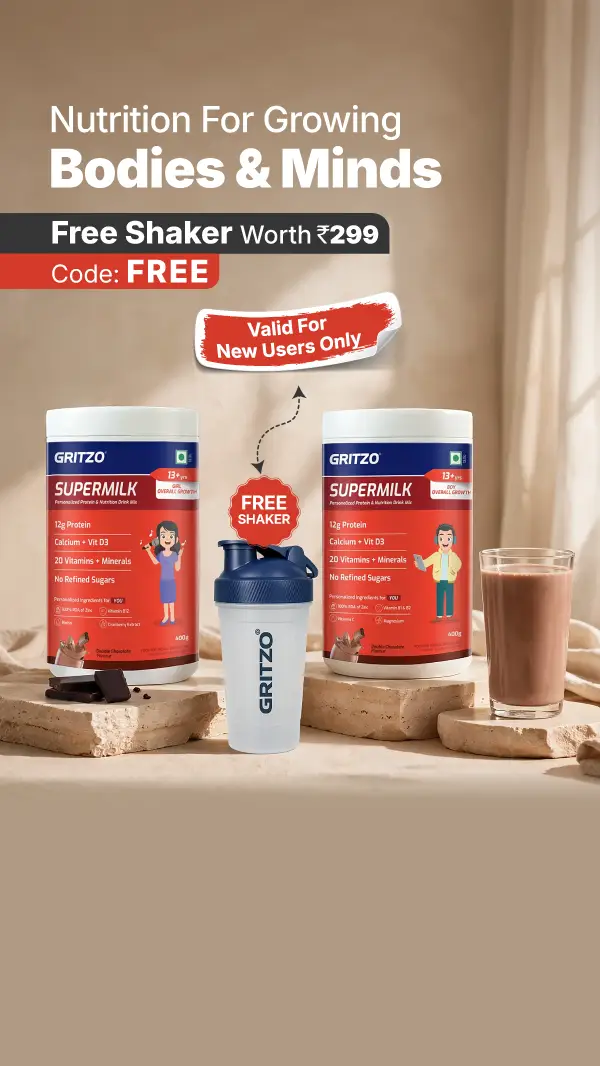 Gritzo - Personalized Nutrition For Your Child image ad