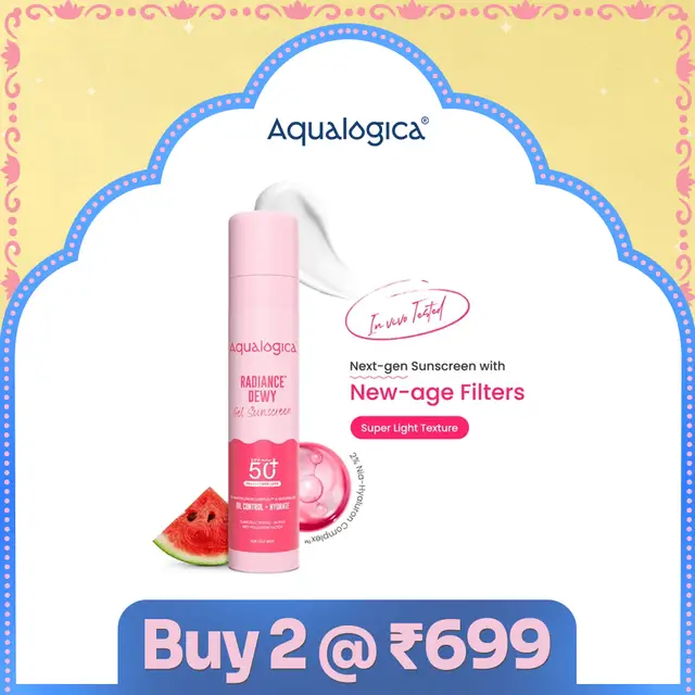 Aqualogica carousel ad