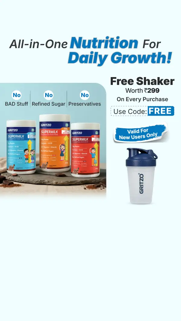 Gritzo - Personalized Nutrition For Your Child image ad